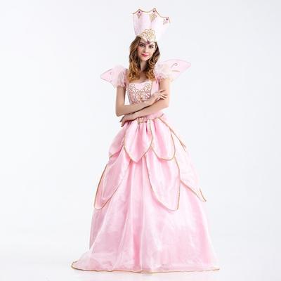 Kostým Rozprávková kmotra princezná na Halloween pre dospelých Rozprávka Snehulienka Kvetinová víla kostým Herná uniforma