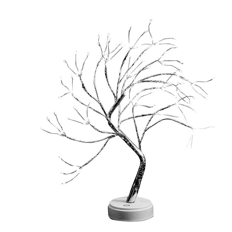 Starry Tree LED Copper Wire String Lights - Touch Switch Night Light