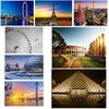 European Sscenic Spots Theme Background Cloth Photography Backdrop Photo Background Cloth Studio Props Decor