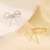 2026 Retro Metal Bow Ring – Simple Fashion Jewelry for Women, Versatile Daily Wear