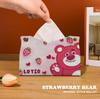 Cartoon Bear Tissue Box - Cute Bedroom & Home Décor with Roll Paper Storage