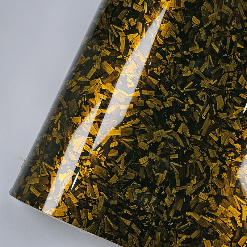 Koolstofvezel Steen Auto Stickers, Imitatie Koolstofvezel Kleurveranderende Interieur Achteruitkijkspiegel Stickers Volledige Body Auto Folie