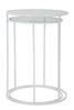 Table White Harts Pair Cm Ø 43X60-38X55