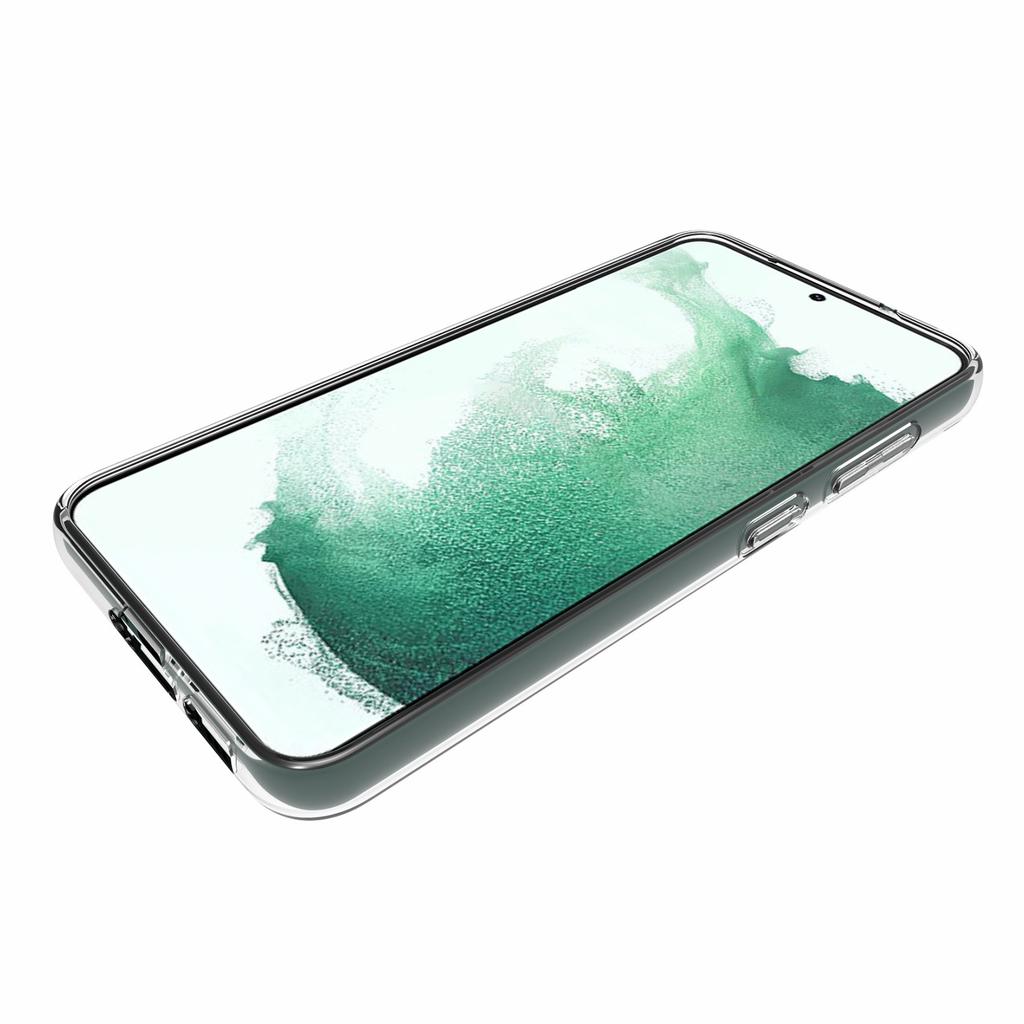 For Samsung Galaxy S23+ Glossy Watermark-Free TPU Cell Phone Case Shockproof Mobile Phone Cover Shell