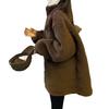 Lamb Wool Coat Women's Plush Winter Thickened Fur Integrated Granules Lamb Wool Environmentally Friendly Fur Fur Medium Length