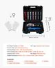 Hydraulic Hose Crimper, Hydra-Krimp AC Hose Crimper Kit with 7 Dies Snap-On & Carrying Case, Hydraulic A/C Hoses Crimping Tool for Automotive & Air