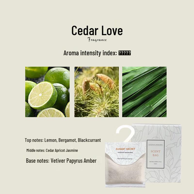 Cedarwood Wardrobe Sachet