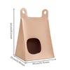 Pet Shelter Portable Kitten Hideaway Long-Lasting for Cats