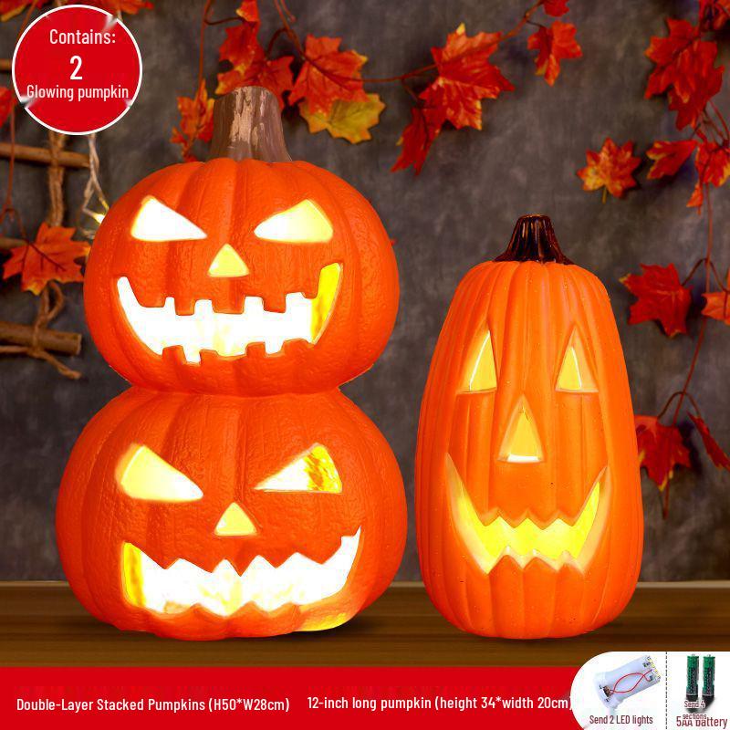 Luminous Halloween Pumpkin Lantern for Decoration