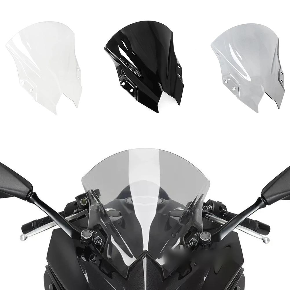 Vordere Windabweiser-Windschutzscheibe für Kawasaki Für 500 SE 2025 2025 Motorrad-Acrylscheibe, entwickelt zur Windabweisung