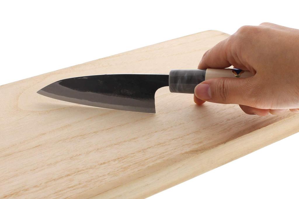 Tosa Cutlery Distribution Center Tosa Cutlery Sabaki White 135mm Black-finished Knife, Steel, No. 1,