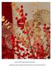 Winterberry Red Berries Artificial Flower Arrangement - New Year Housewarming Decoration for Living Room Ornaments