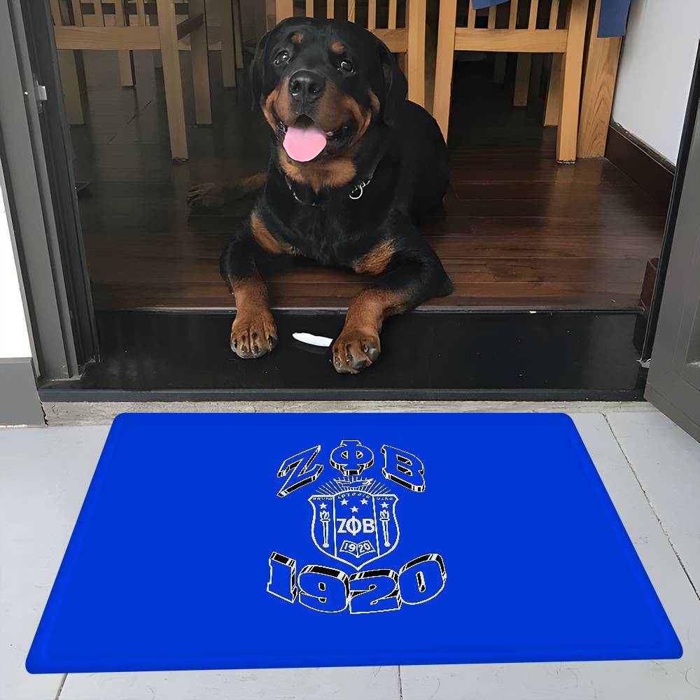 

Zeta Phi Beta Hallway Carpet Non-Slip Laundry Room Mat Laundry Decor Balcony Child Living Room Bedside Area Rugs 50x80 cm