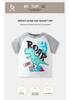 Children's Summer Cartoon Cotton Knitwear - Boys' Short Sleeve Round Neck