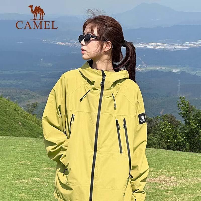 CAMEL Unisex 3-in-1 Outdoor Jacket with Fleece Liner