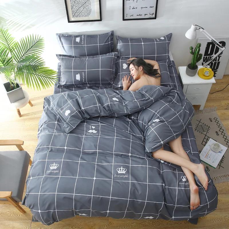 Cartoon Duck Duvet Cover Twin Queen Size, Cute Farmhouse Livestock Yellow Duck Bedding Set for Kids Boy Bedroom Decor 3/4pcs Set