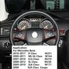 Car Multi-Function Steering Wheel Switch Control Button For Mercedes W164 ML GL W251 R Class W219 W230 W171 350 400 450 500