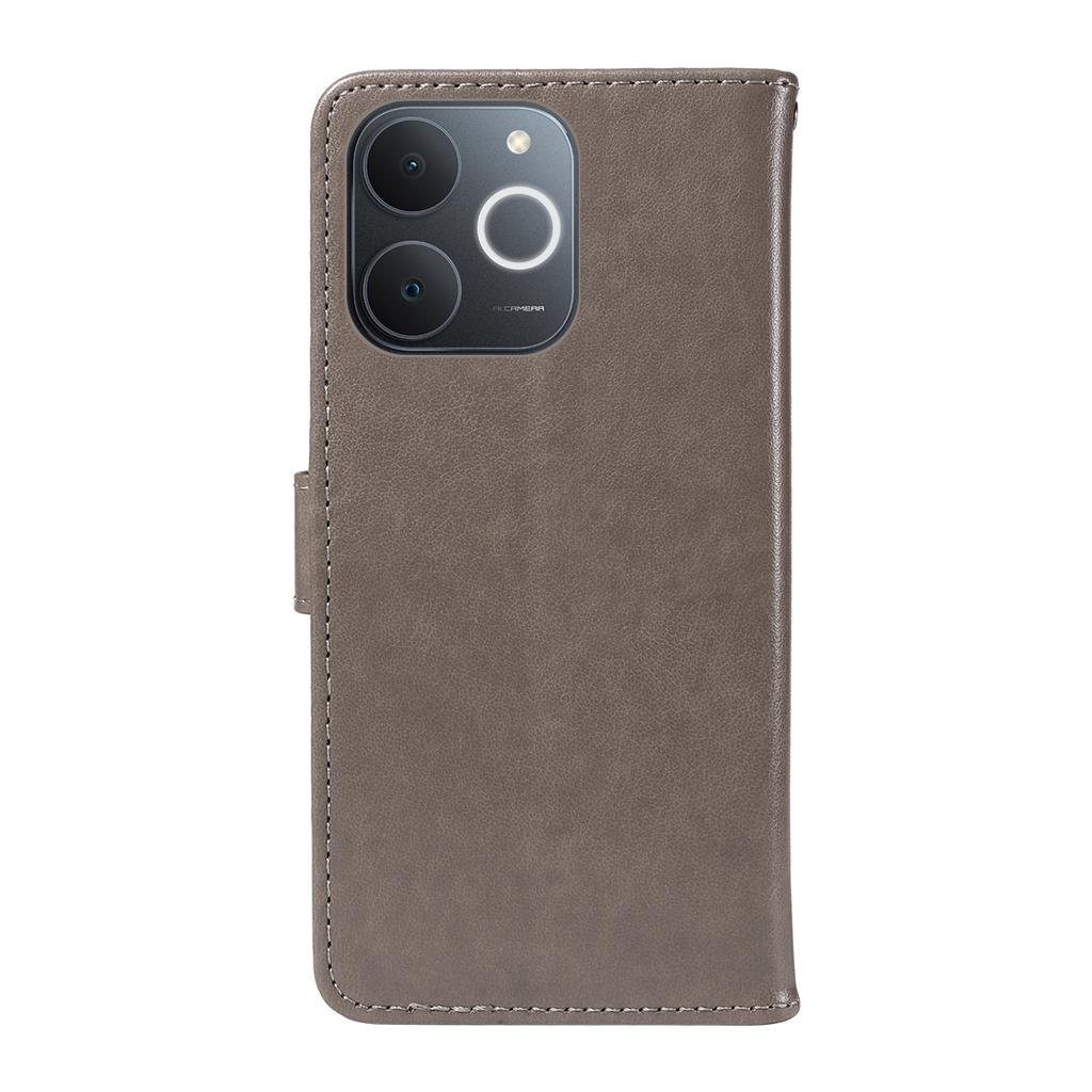 For Realme Narzo 80 Lite 4G/Realme Note 70 4G/Realme Note 70T 4G/Realme C71 4G (India) Leather Wallet Case Cat Bee Pattern Phone Cover Stand