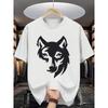 Europäische Größen Sommer Herren Mode Kurzarm T-Shirt mit Buchstabenmuster Druck