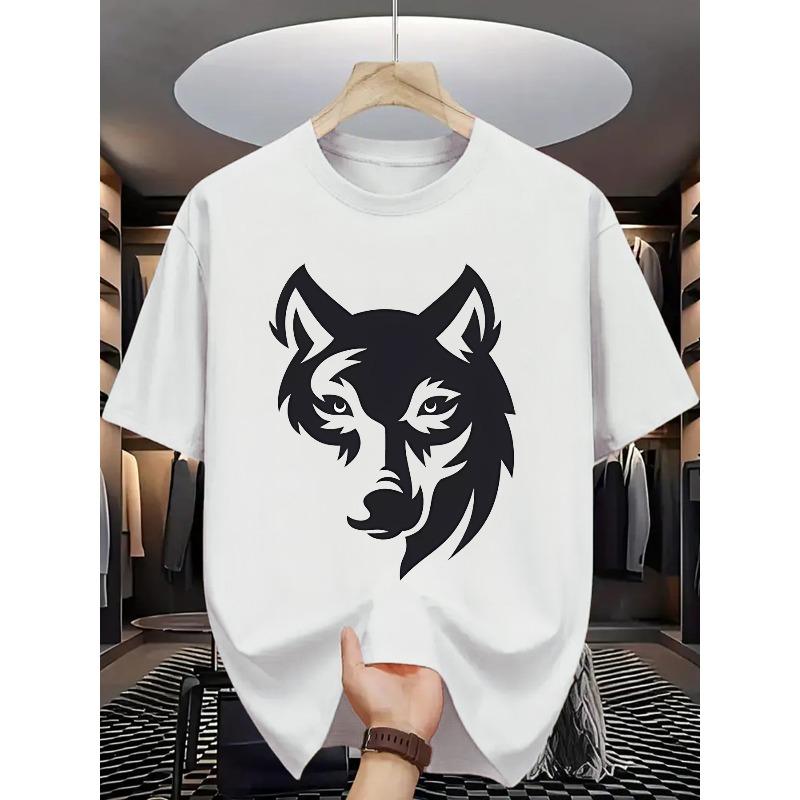 

Европейские размеры Летняя мужская модная футболка с коротким рукавом с принтом в виде букв S белый