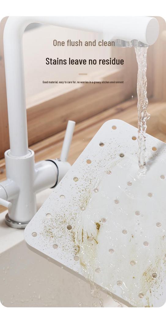 Pegboard Wall-Mount Kitchen Storage Rack for Seasonings - Hole-Free Combinable Shelf