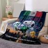 1pc Snoopy Mexico Soccer Flannel Blanket Soft Warm Throw Blanket for Bedroom Living Room Bed Travel Camping Picnic Gift. MT71501112