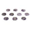 10pcs Rune Stones Set Multipurpose Polished Healing Witches Runes Set with Engraved Gypsy Symbol