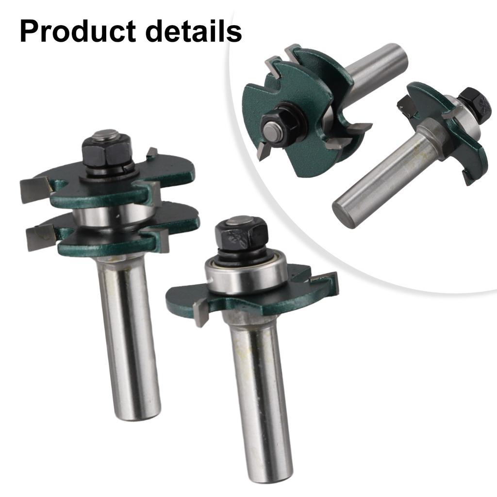 12 MM 12,7 MM Schaft 3-Zahn-Nutfräser Mehrblatt-Technologie Präzises Schneidwerkzeug Vielseitige Holzbearbeitungswerkzeuge