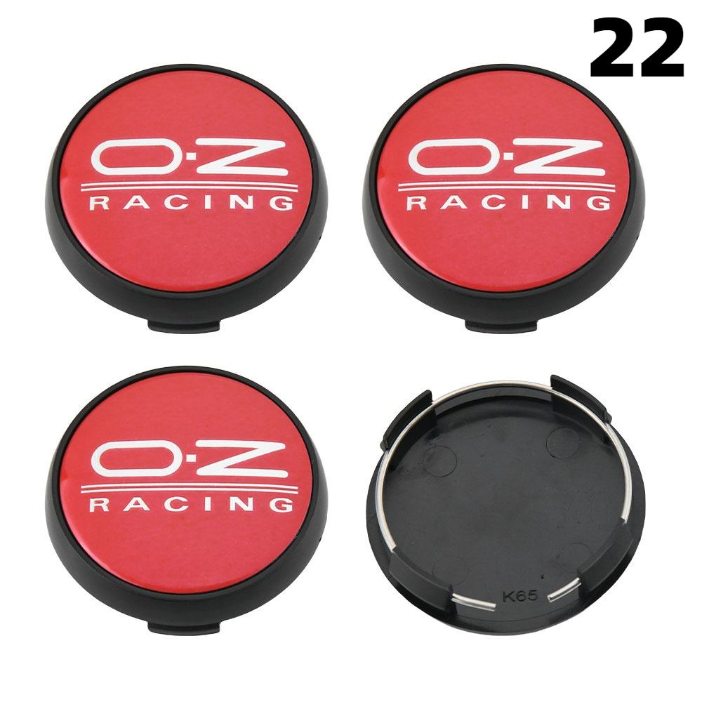 

1Set/4PCS OD 65MM & OD 68MM Cap For Rims OZ Logo Wheel Center Cap Sport Car Wheel Cover Hub caps No.2 OD 68 ID 64