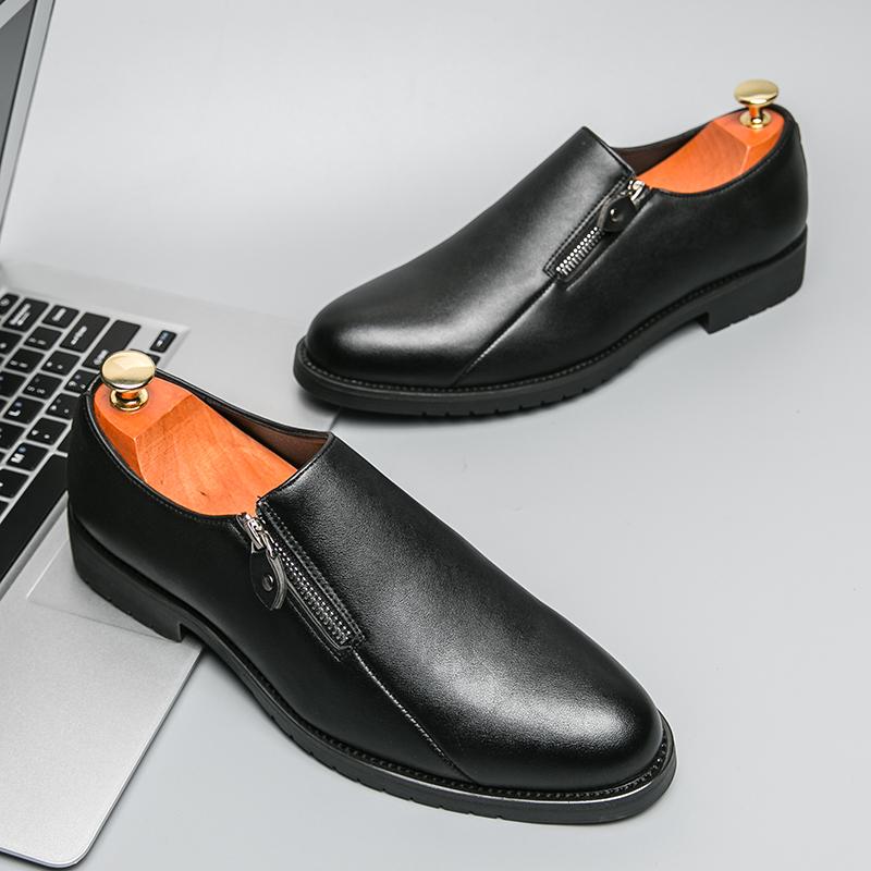 Fashion Leisure Walk Mens Loafers Handmade Leather Man Casual Shoes Comfortable Slip on Flats Classic Moccasins Outdoor Walking Footwear