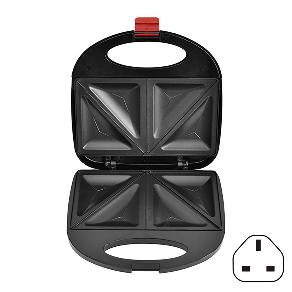 Sandwiches Toaster Press 750w Sandwiches Press Non-Stick For Home Family Breakfasts Multi-Functional Countertop Toaster Press