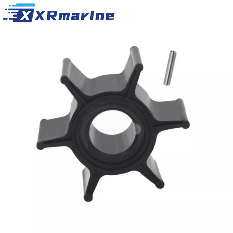 

Water Pump Impeller &Key for Nissan Tohatsu Outboard 6 8 9.8 HP Outboard 3B2-65021-1 Sierra 18-8920 чорний