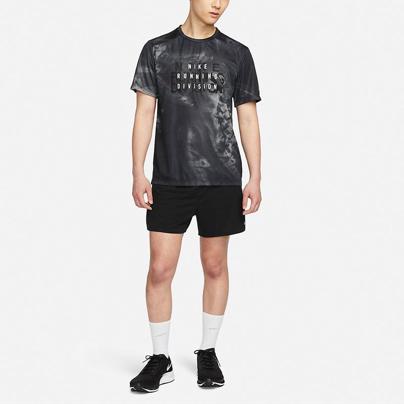 Nike Running T Shirt Men's Black FB6880-010