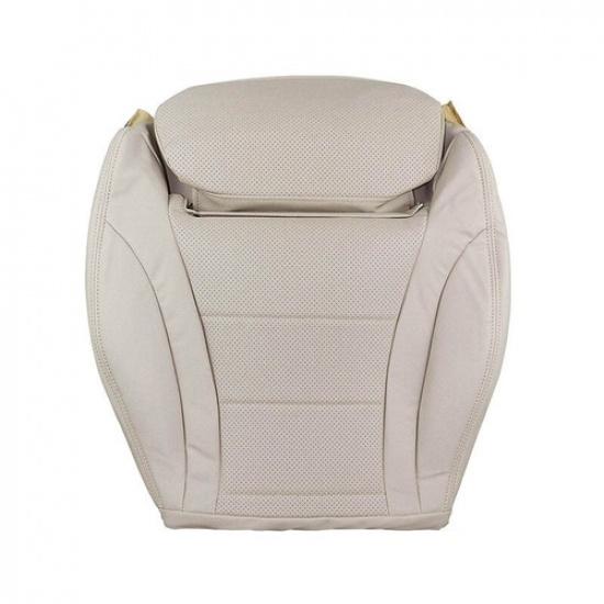 Driver Bottom Leather Seat Cover For Mercedes Benz C Class 2015- Sedan Black Beige-Driver Bottom(Fro