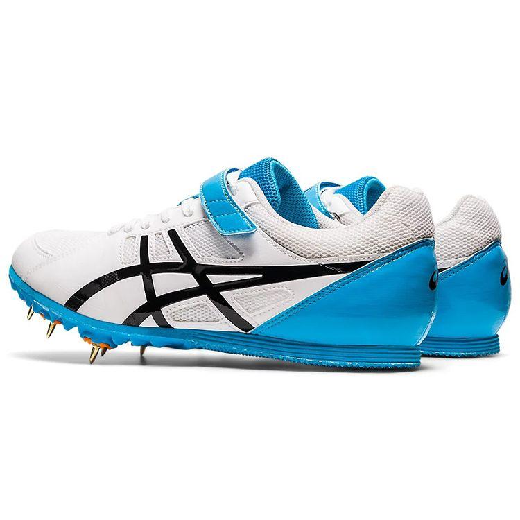 Asics Heatflat FR 7 Professional Track Low-Top Running Shoes Unisex Sneaker White Blue TTP526-102