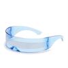 Future Cyberpunk Rimless Sunglasses Retro Sun Glasses Punk UV400 Mirror Eyewear Vintage Gothic Steampunk Party Glasses