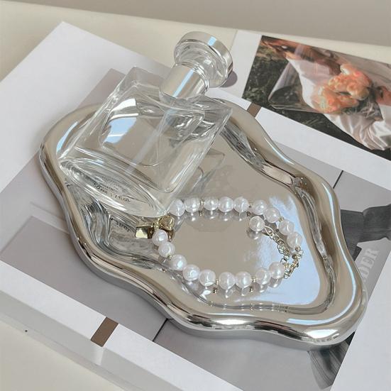 Modern Jewelry Dish Minimalist Key Dish Vanity Jewelry Holder Tray Desktop Organizer