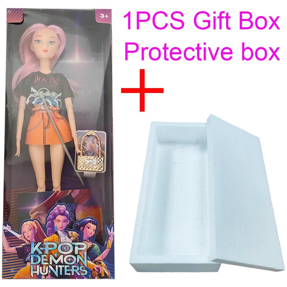 fun Anime KPop Demon Hunters Doll Vinyl Toy Rumi Mira zoi Character vinyl Birthday Gift Fan Gifts  Seling Action Figure