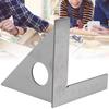 Stainless Steel Woodworking Right Angle Gauge 90/45 Degrees Carpenter Measuring Ruler