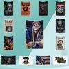 Willie Nelson Flagge Rockmusik Band Banner 3x5ft Mit Ösen HD-Druck Wandteppich Ausstellung Musikband Fans Garage Dekor