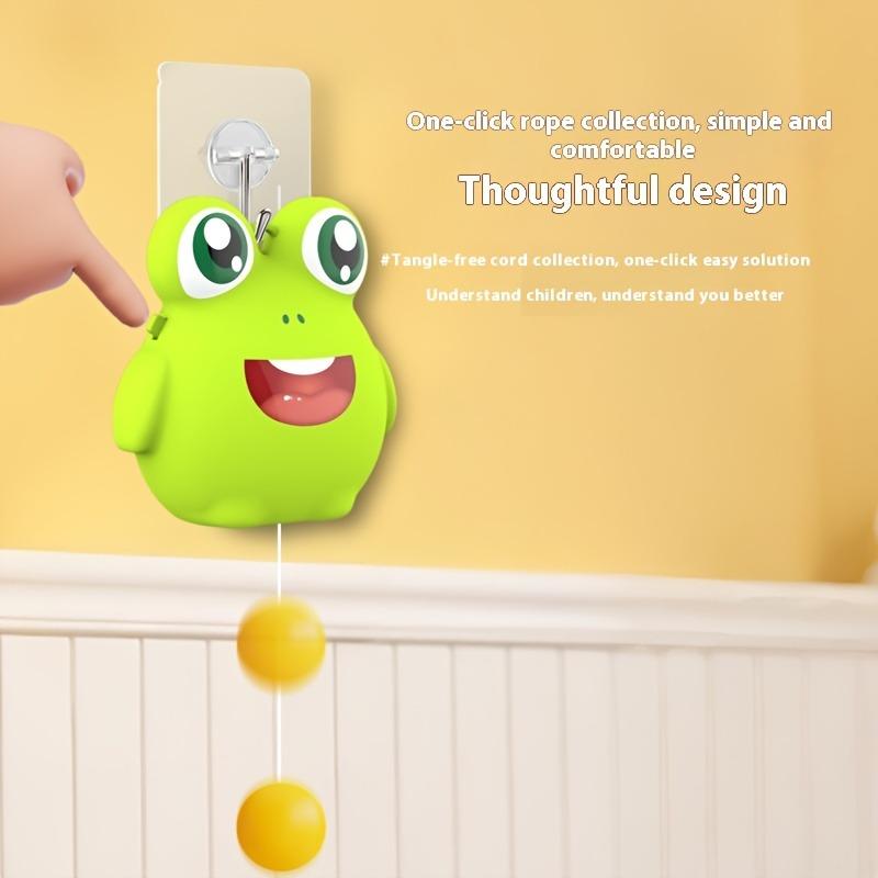 1SET Hanging Table Tennis Training Table, a Parent-child Interactive Indoor Hand-eye Coordination Practice Toy Suitable for Children