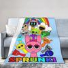 Sprunki Incredibox Game Blankets Fleece Spring/Autumn Multifunction Soft Throw Blankets for Bedding Car Bedspreads
