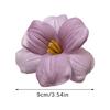 Fashion Sweet Tulip Ribbon Hair Ring For Women Girls Cute Elegant Bowknot Hair Clip Exquisite Tassels Hair Accessories Gifts