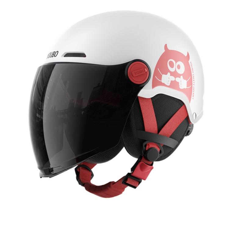 Electric Car Helmet Couple Four Seasons Universal Battery Motorcycle Men's Half Helmet Helmet