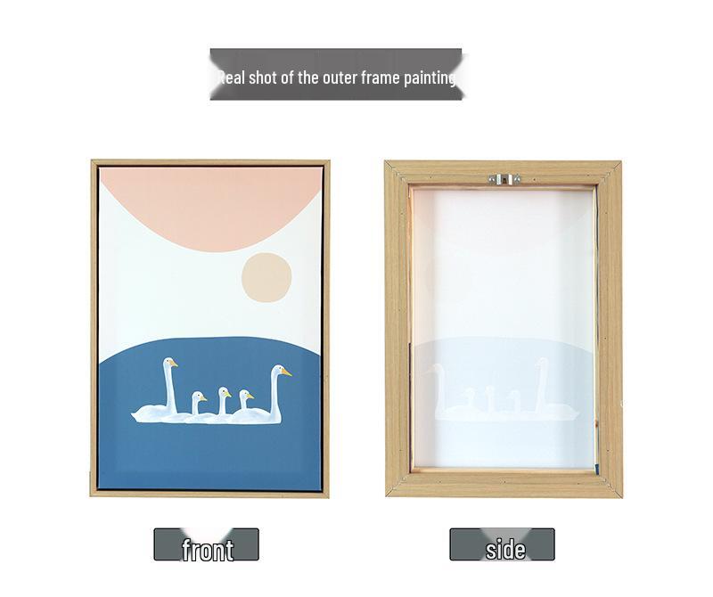 Chinese Festival Lion Dance Decorative Wall Art: Oil Canvas Mural