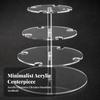 Transparent Countertop Wine Glass Holder Detachable Tiered Stemware