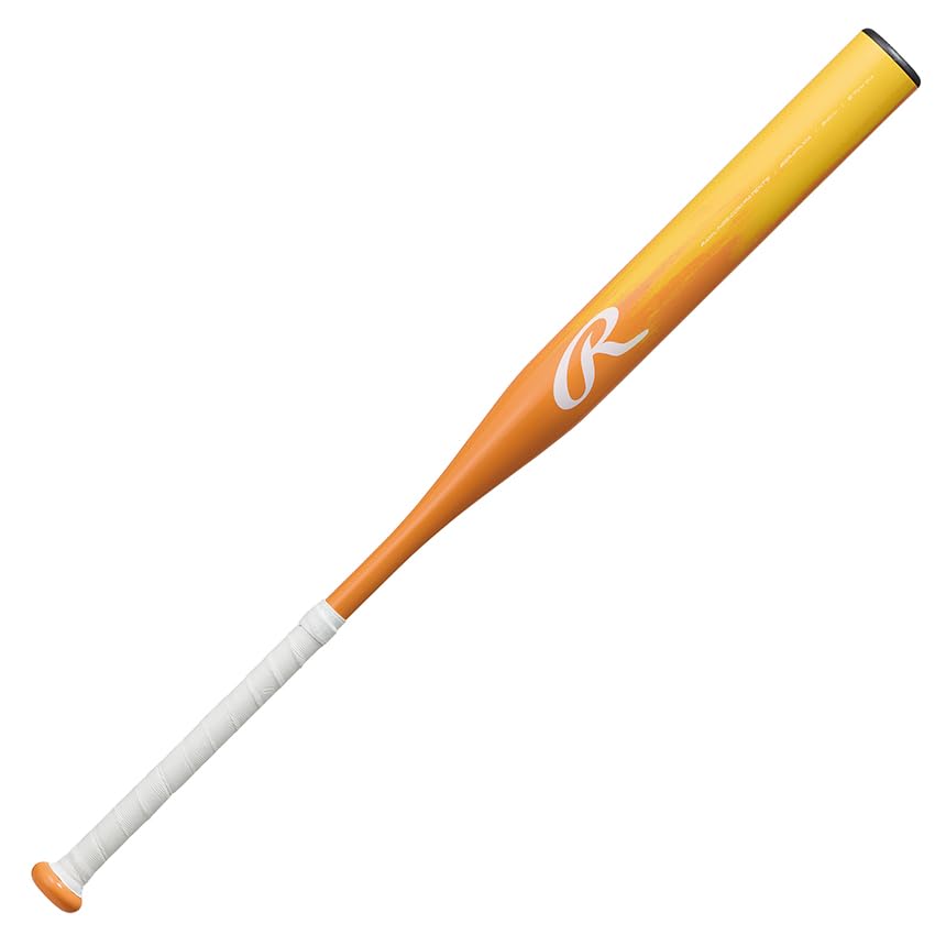 Rawlings FLYINGMACH Baseball Soft 3 Rubber Introductory Model BSR5FFLMA 83cm Metal No. Orange/Yellow