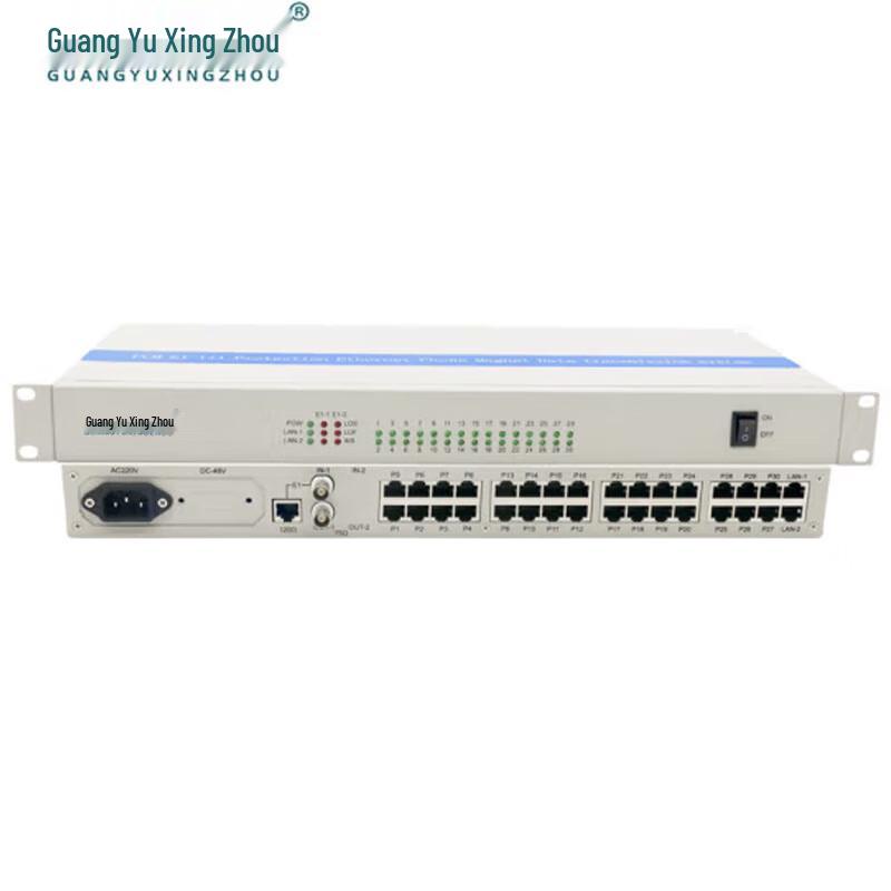

GY-PCM30P-E1 1U Rack-Mount PCM Multiplexer, 1-E1 30-Phone, 220V