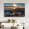 Nordic Natuurlijke Landschap Poster Sky Sea Sunet Schilderij Gedrukt Op Canvas Home Decor Art Pictures Voor Woonkamer Cuadros Geen Frame