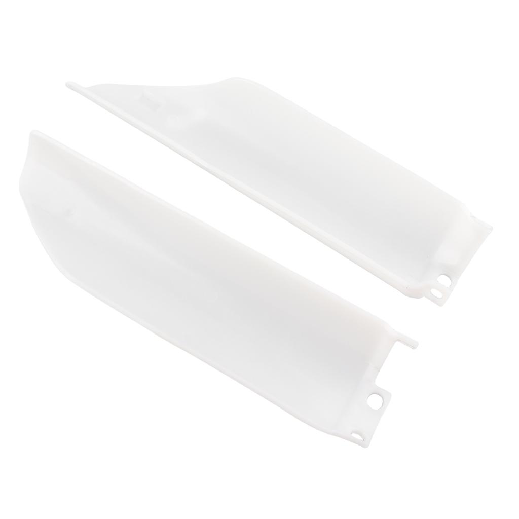 Motocycle Fork Guard Protector White Front Shock Guard Cover Replacement for CR125 CR250 CE500 CRF450 CRF 250